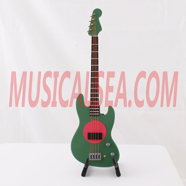 Unique miniature custom guitar gift wooden or